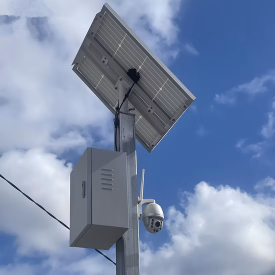 Cámara de seguridad solar del CCTV de la vigilancia video móvil panorámica inalámbrica al aire libre WiFi/4G 360 al por mayor