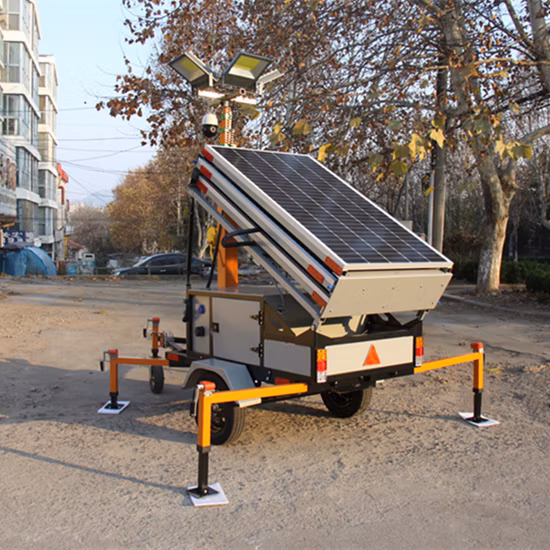 cámara inalámbrica PTZ de la seguridad de la cámara IP elegante solar de la cámara IP de 4G WiFi construida